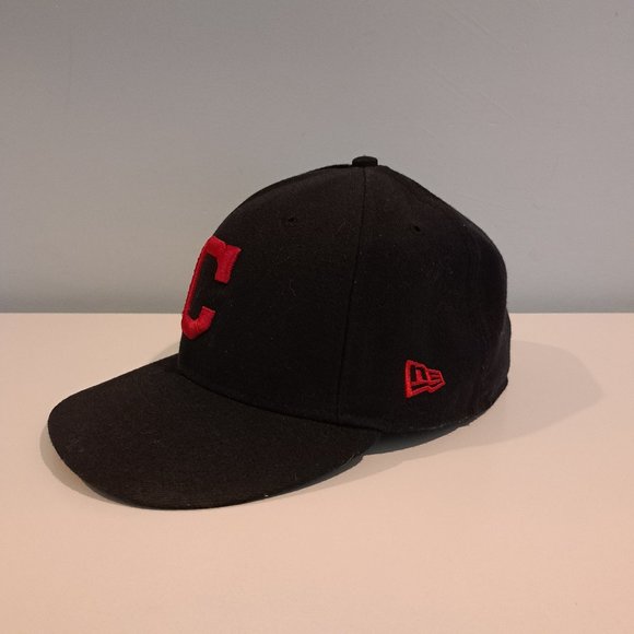 MLB Cleveland Official On-Field Cap Size 7 3/8 Baseball Cap by New Era - Picture 3 of 11